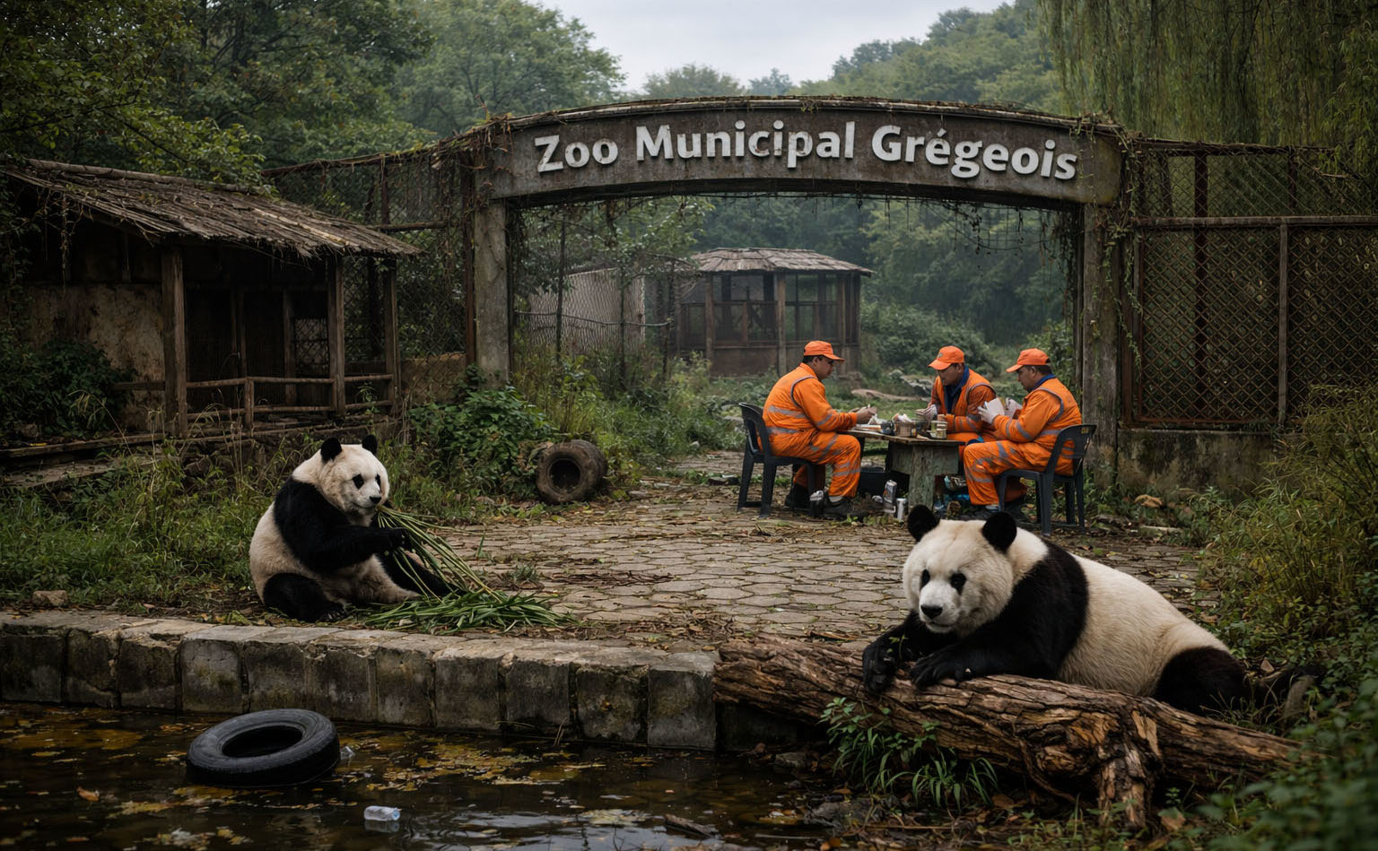Le couple de pandas chinois est bien arrivé à Grèges