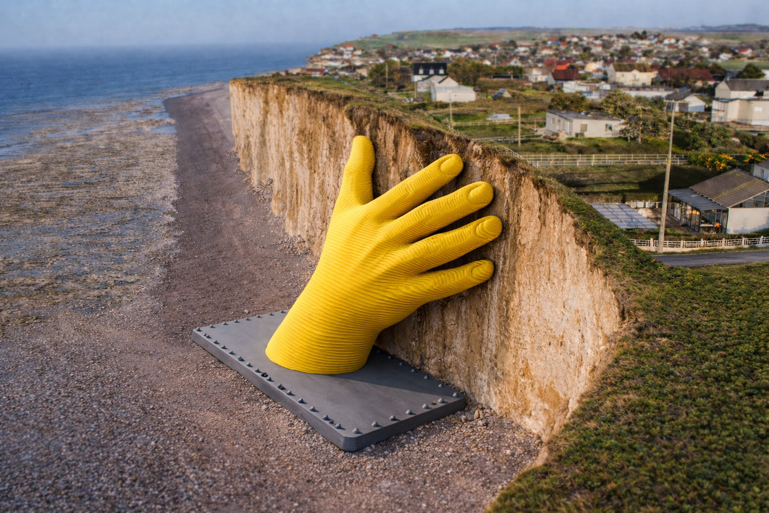 Face à l&rsquo;érosion de nos falaises, la communauté des makers se mobilise